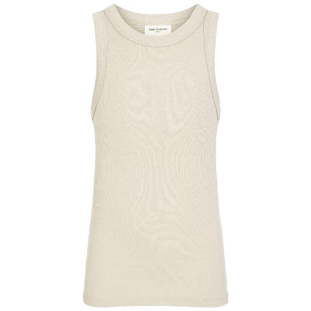 Sofie Schnoor Tanktop - Rib - Antique White