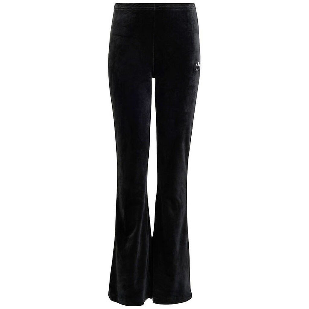 adidas Originals Velourbukser - Sort/Hvid m. Logo