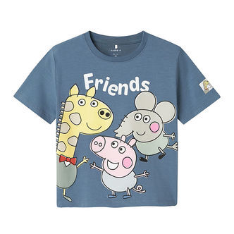 Name It T-shirt - NmmArle - Blue Mirage