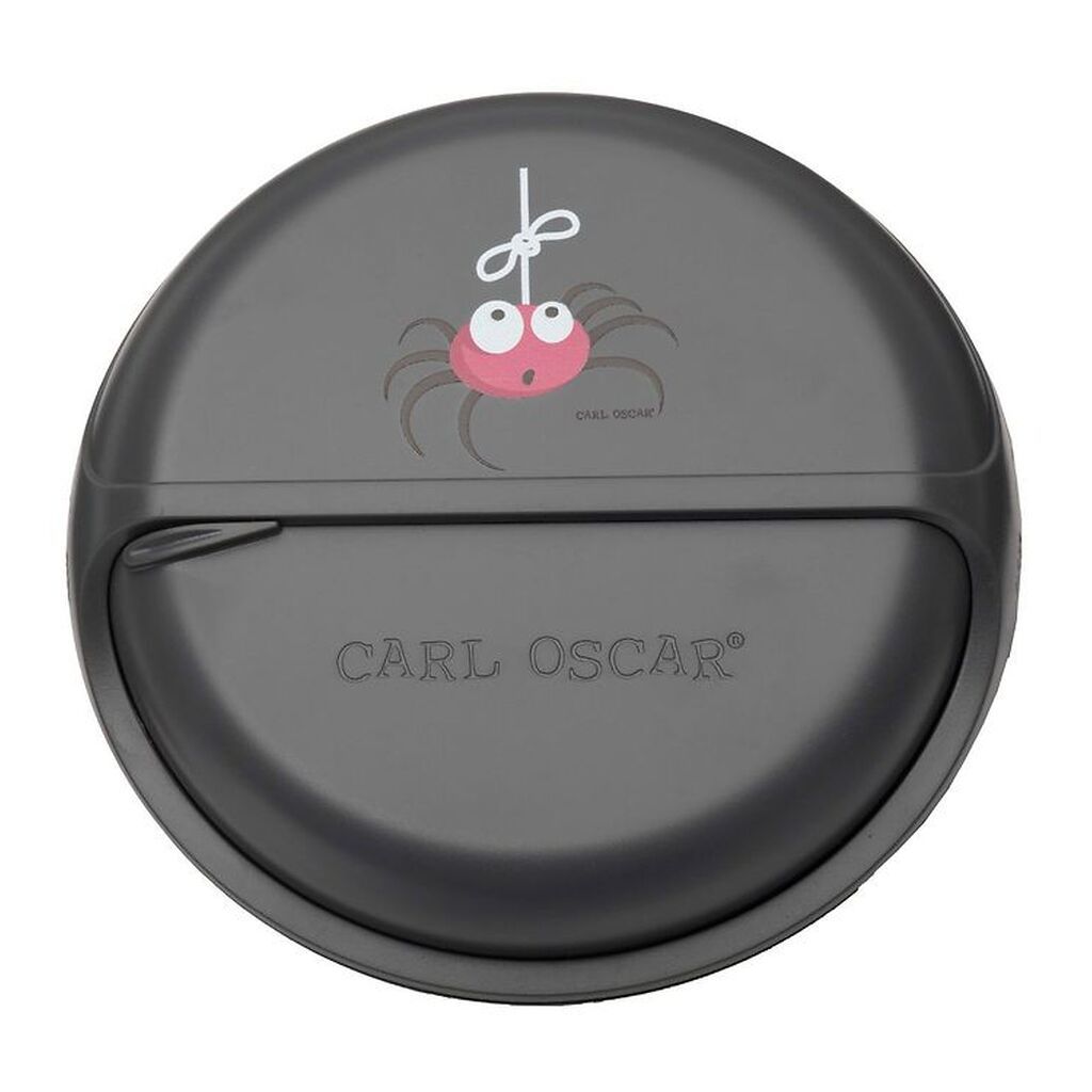 Carl Oscar Snackbox - 15 cm - Grey Spider