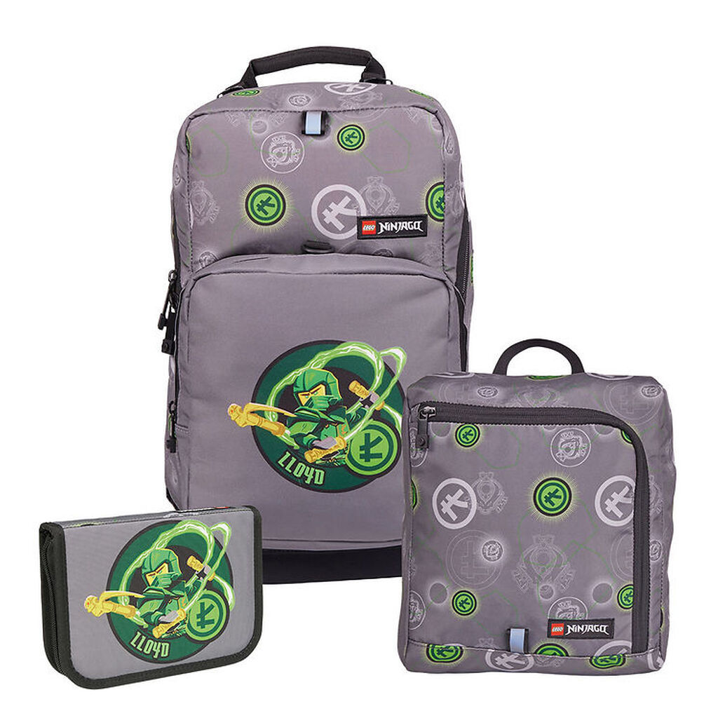 LEGOÂ® Ninjago Skoletaskesæt - Elemental Master Of Energy - 20,5L