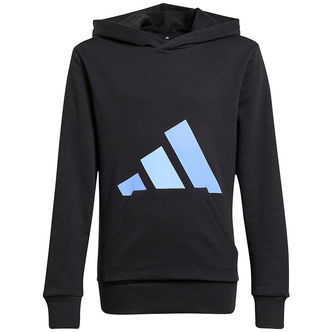 adidas Performance Hættetrøje - Black/Blufus/Globlu m. Logo