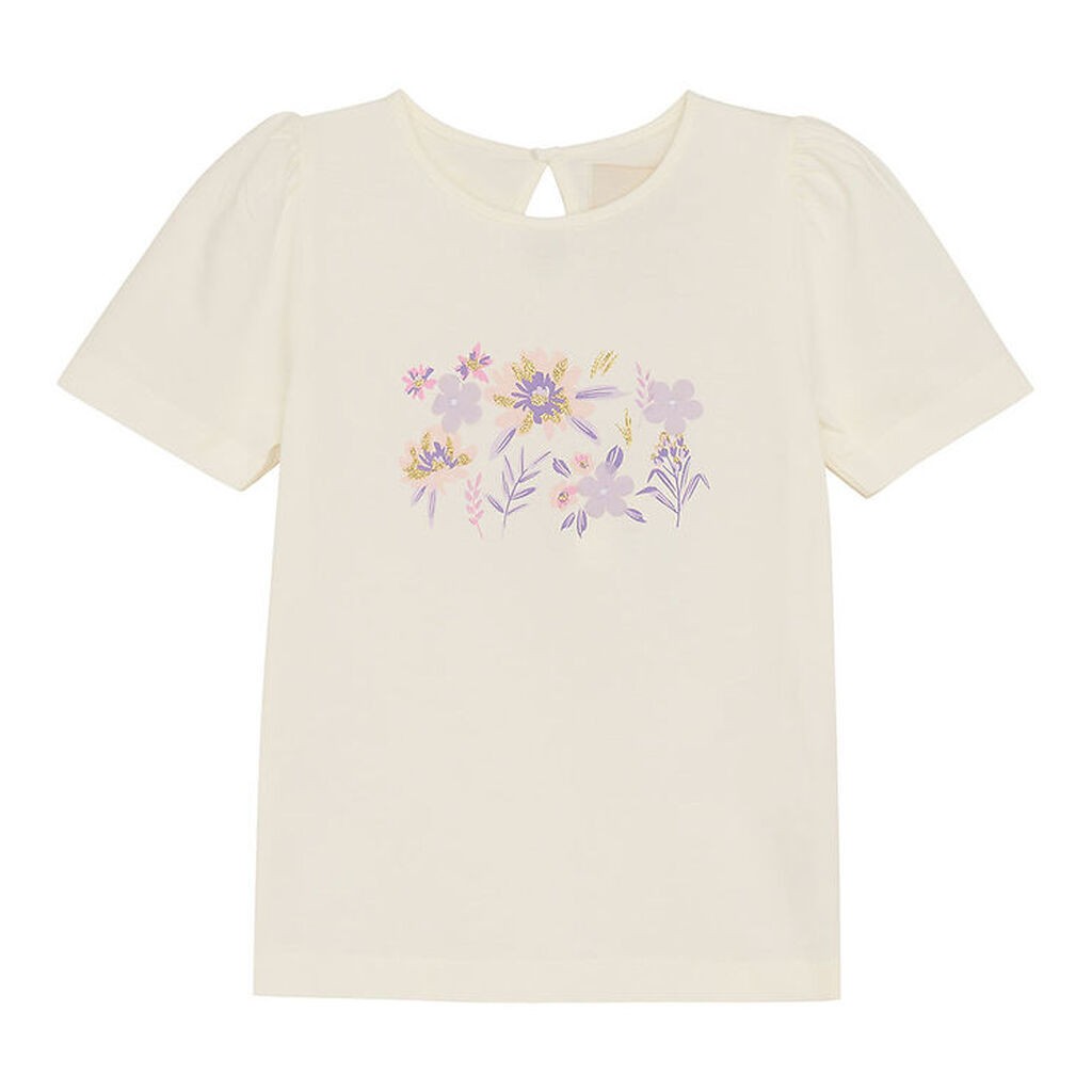 Creanie T-shirt - Orchid Petal m. Blomster