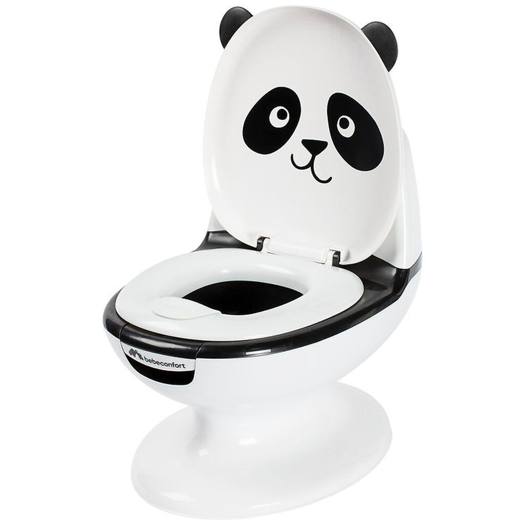 Bebeconfort Toilet - Mini - Sort/Hvid m. Panda