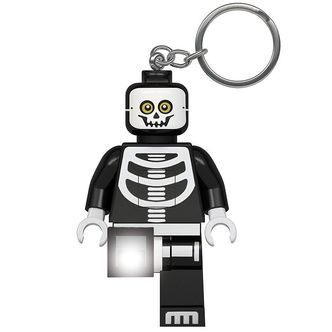 LEGOÂ® Nøglering m. Lommelygte - LEGOÂ® Skeleton
