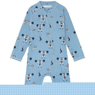 Hust and Claire Badeheldragt - UV50+ - HCMalaz - Light Blue