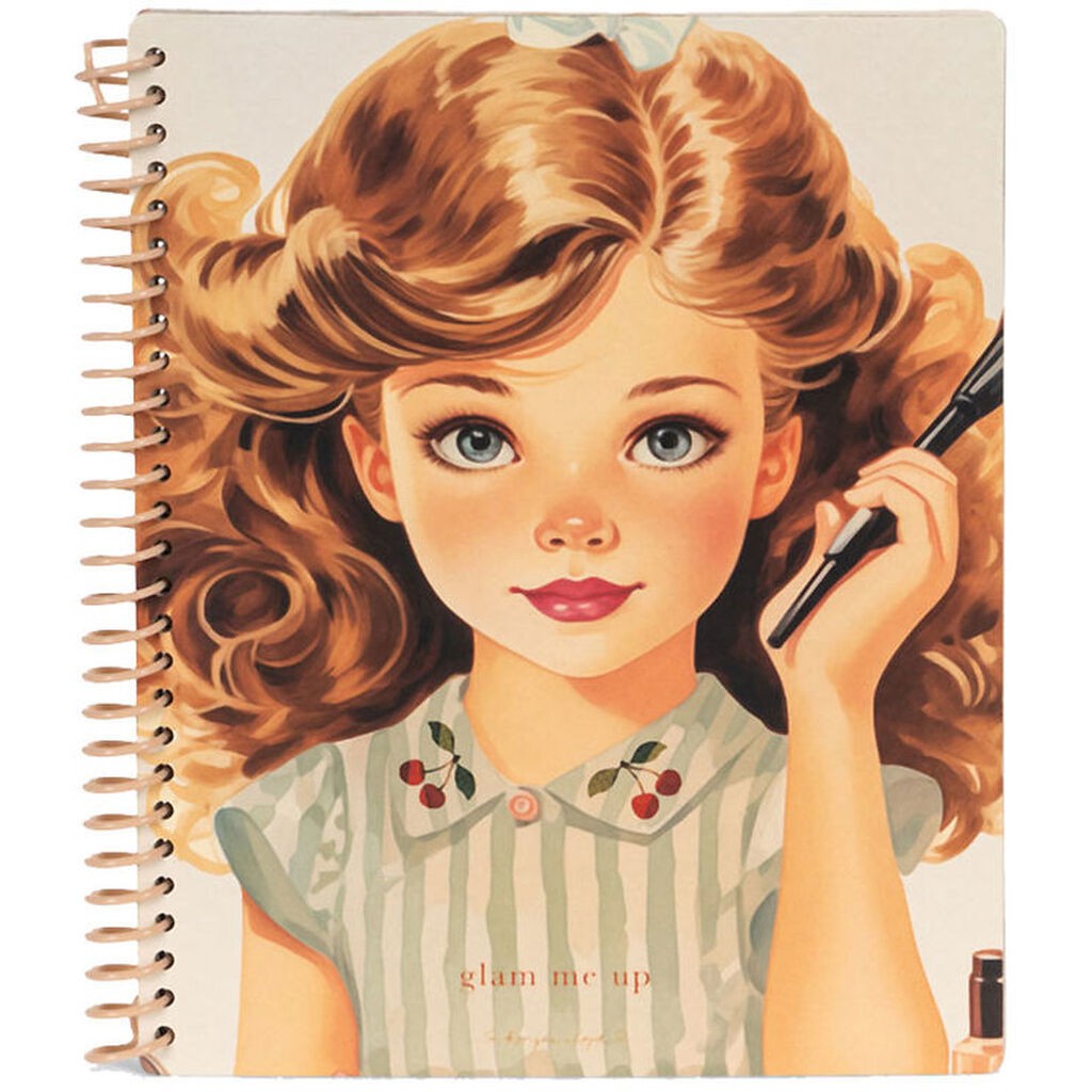 Konges Sløjd Klistermærkebog - Glam Me Up - Blush