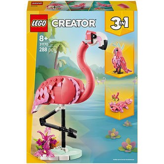 LEGOÂ® Creator - Vilde Dyr: Pink Flamingo 31170 - 288 Dele