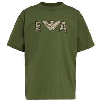 Emporio Armani T-shirt - Vineyard Green m. Logo