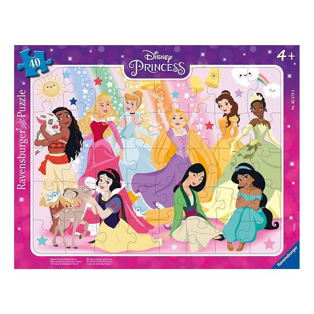 Ravensburger Puslespil - 40 Brikker - Disney Princess