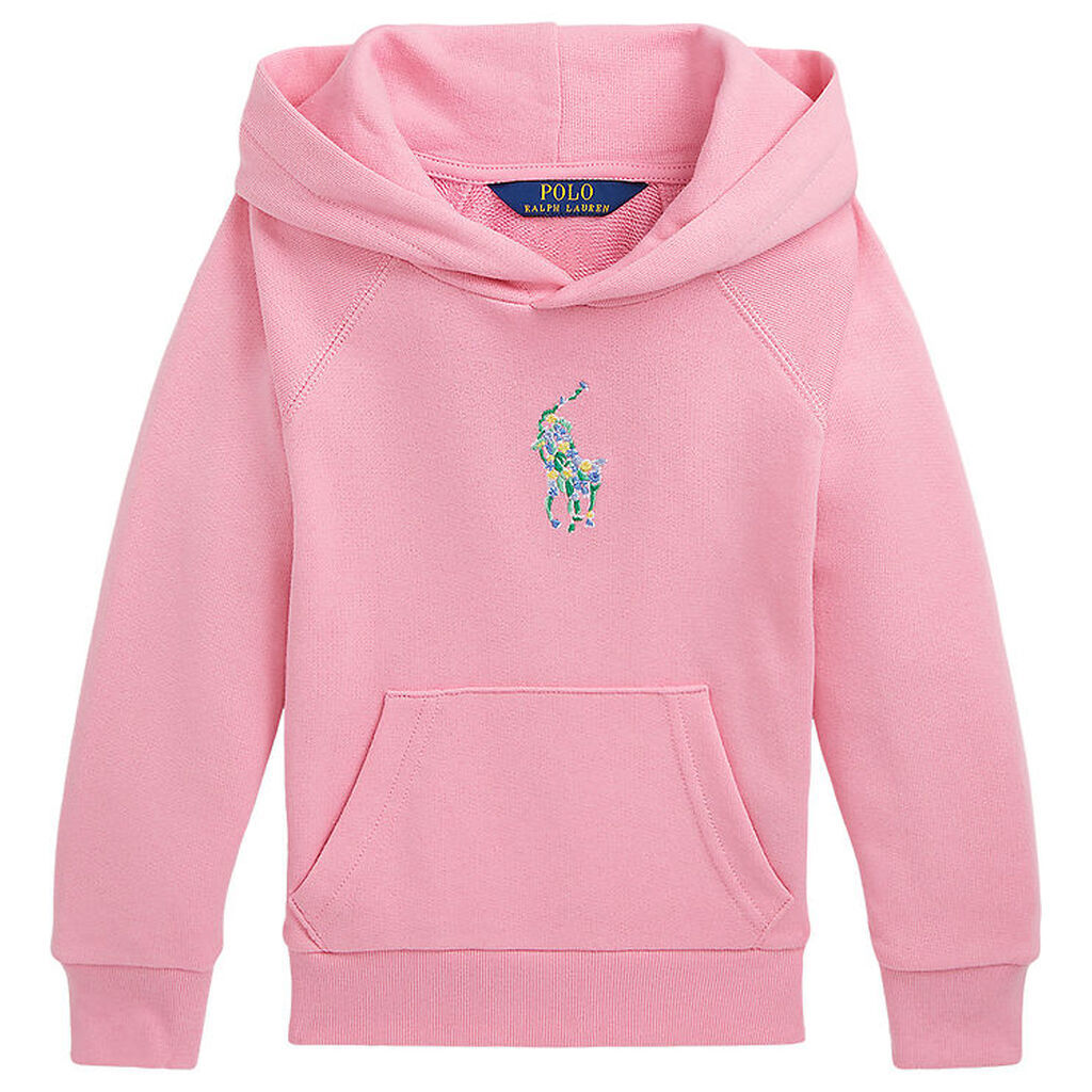 Polo Ralph Lauren Hættetrøje - Florida Pink m. Logo