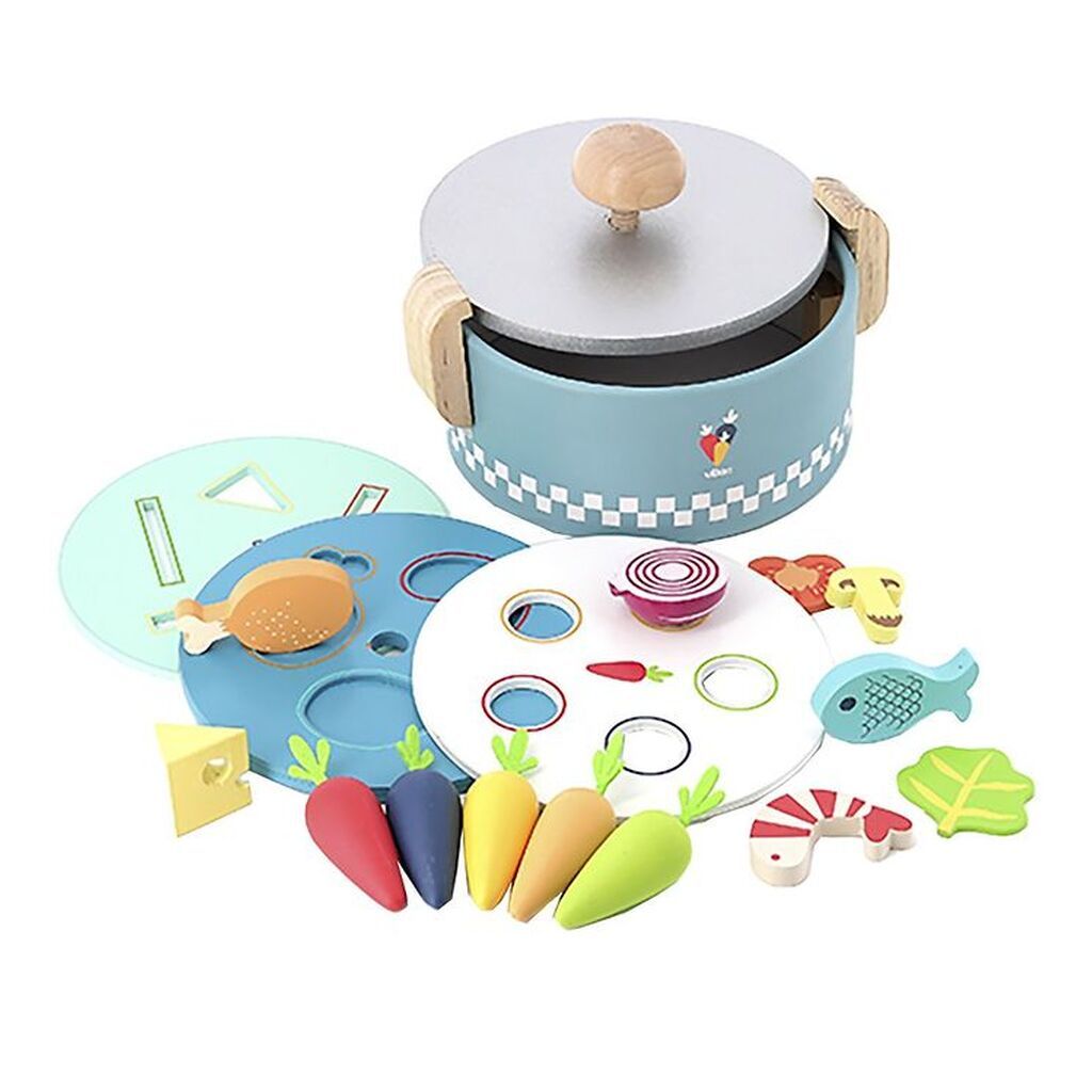 Vilac Puttekasse - Træ - Sukiyaki Hot Pot