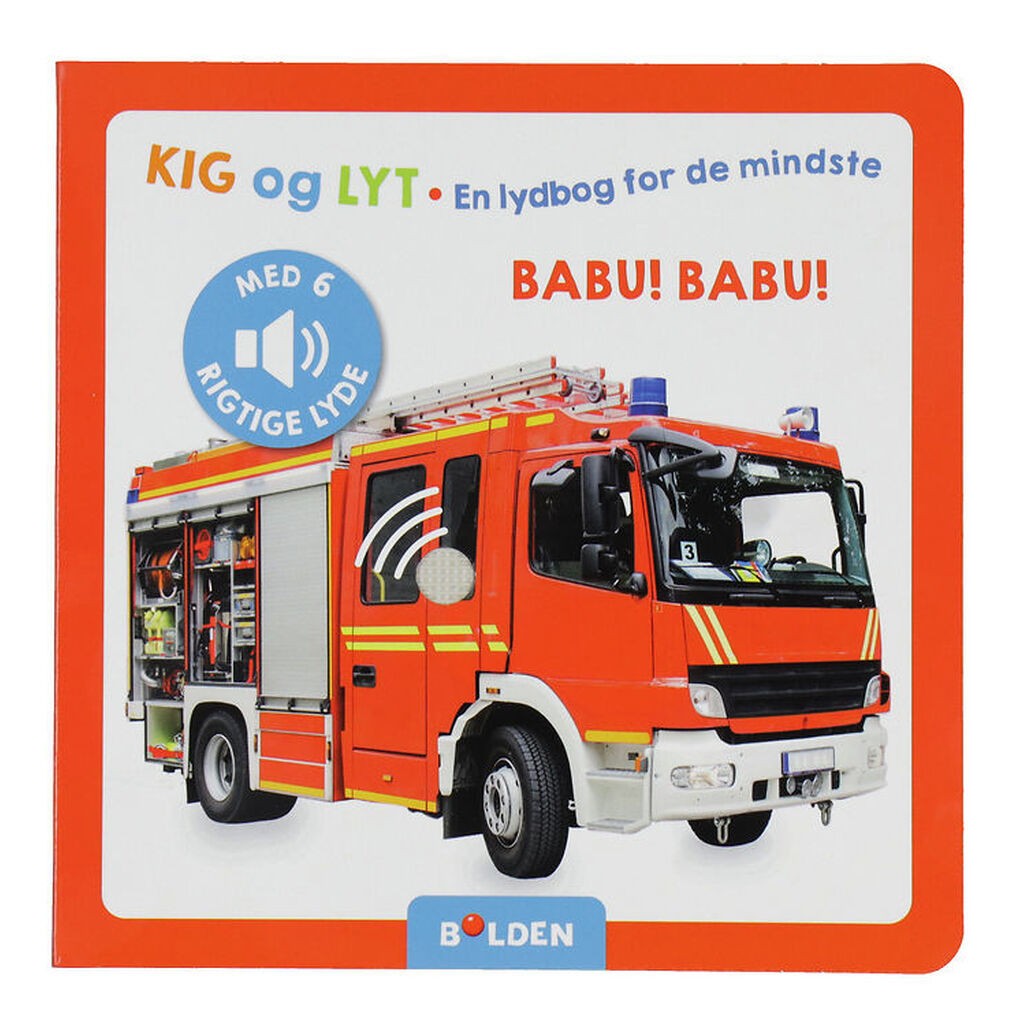 Forlaget Bolden Bog m. Lyd - Kig Og Lyt - Babu! Babu