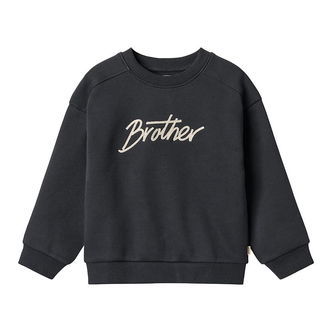 Wheat Sweatshirt - Sander - Navy/Brother