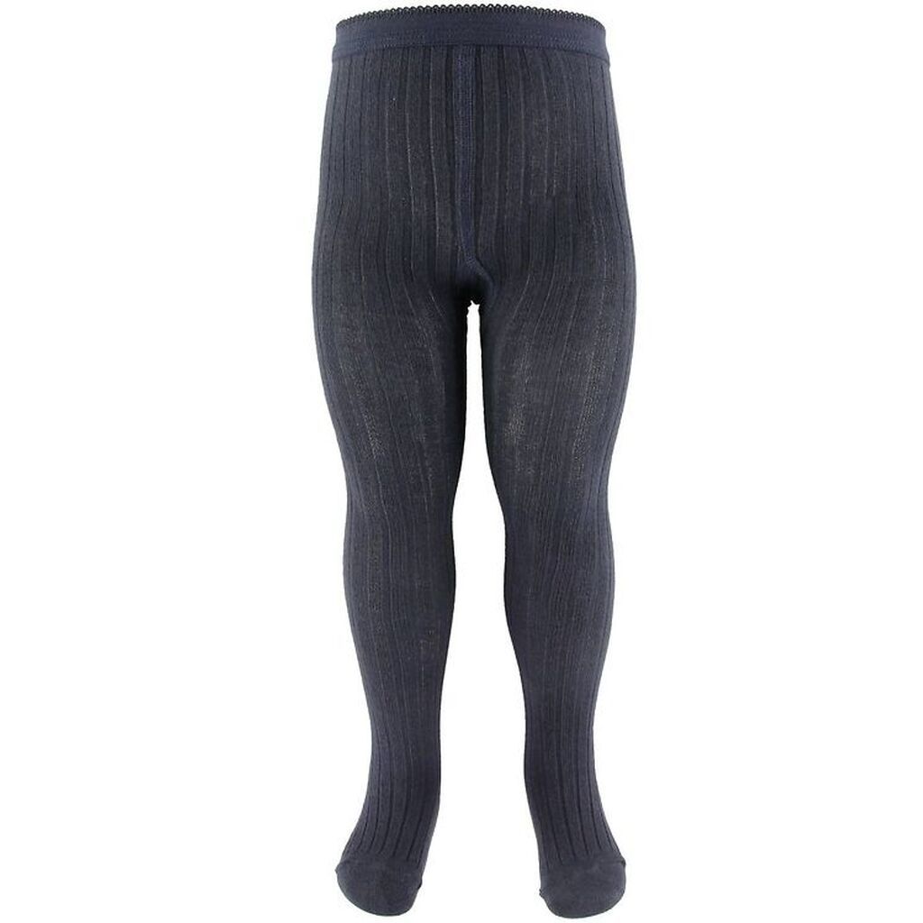 MP Strømpebukser - Rib - Navy