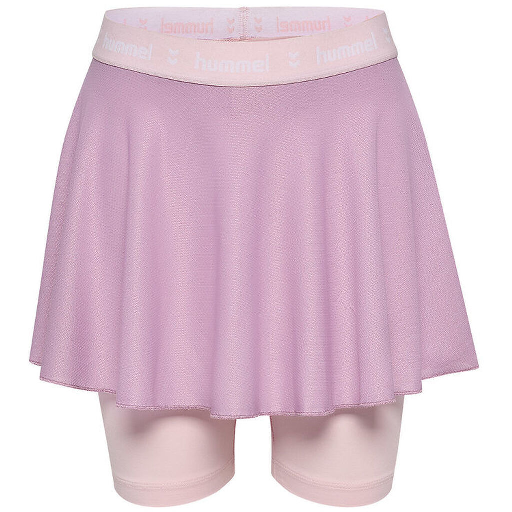 Hummel Nederdel m. Cykelshorts - HmlJR Gym - Lavender Mist