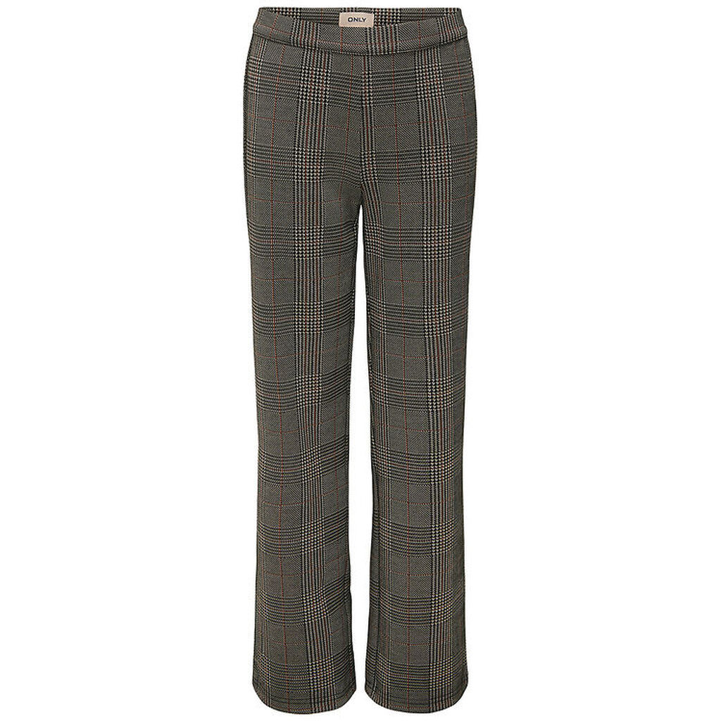 Kids Only Bukser - KogFine - Wide - Seal Brown/Libra Checks
