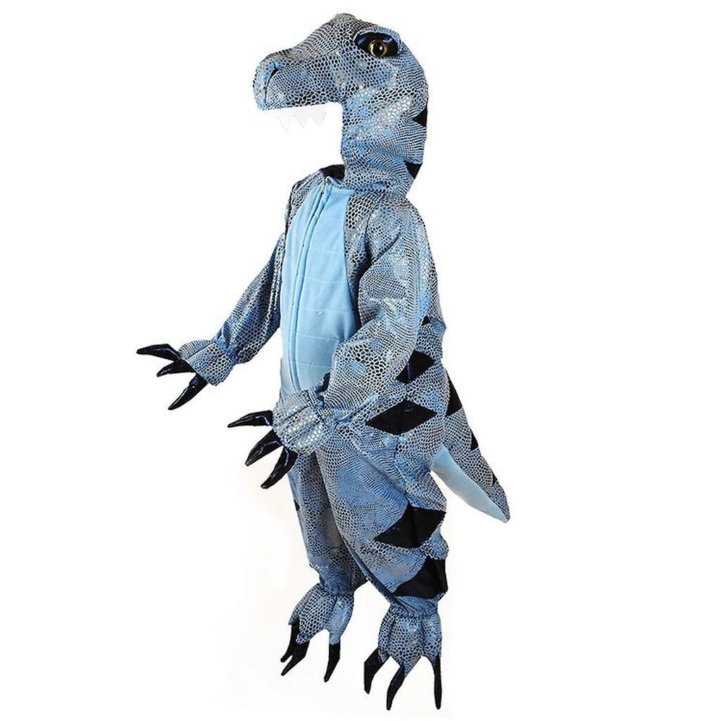 Den Goda Fen Udklædning - Dinosaur - Blå