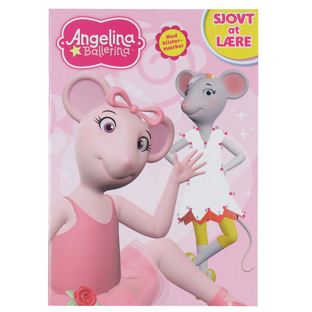 Forlaget Buster Nordic Aktivitetsbog m. Klistermærker - Angelina
