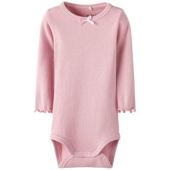 Name It Body l/æ - Rib - NbfKaylina - Bleached Mauve