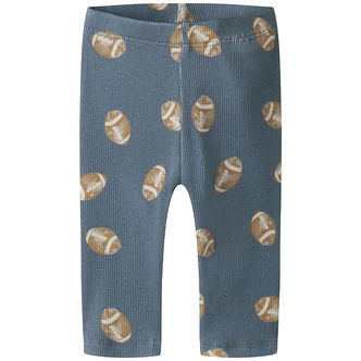 Name It Leggings - Rib - NbmSolution - Flint Stone