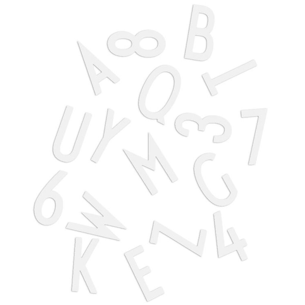 Design Letters Bogstaver - XL - Hvid