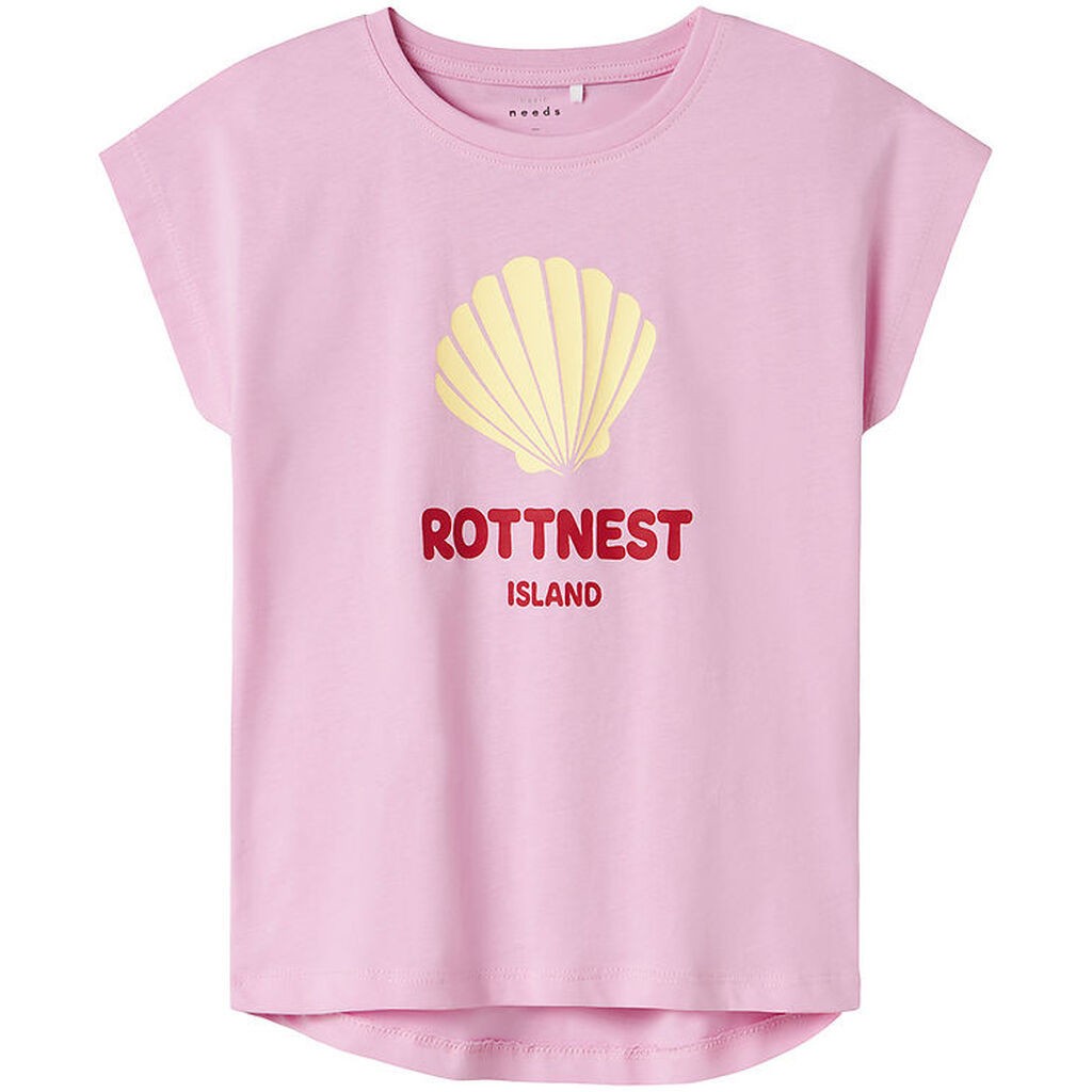 Name It T-Shirt - NkfViolet - Pink Frosting/Rottnest