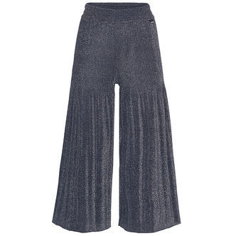 Molo Bukser - Plisseret - Aldora - Navy Sky