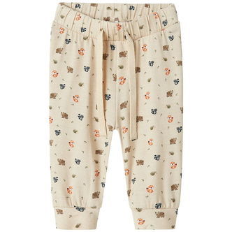 Name It Bukser - NbmOforest - Peyote Melange m. Dyr