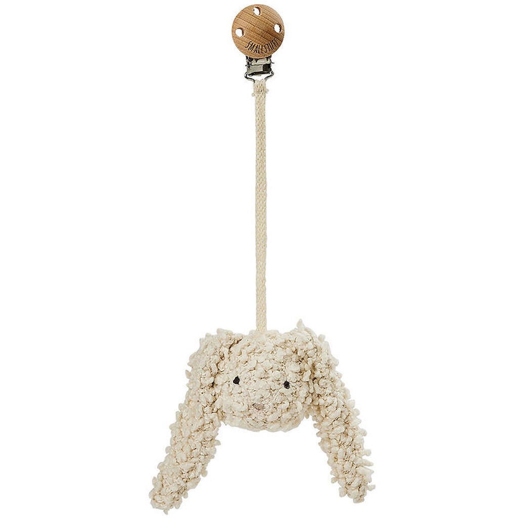 Smallstuff Barnevognsophæng - Kanin - White Boucle