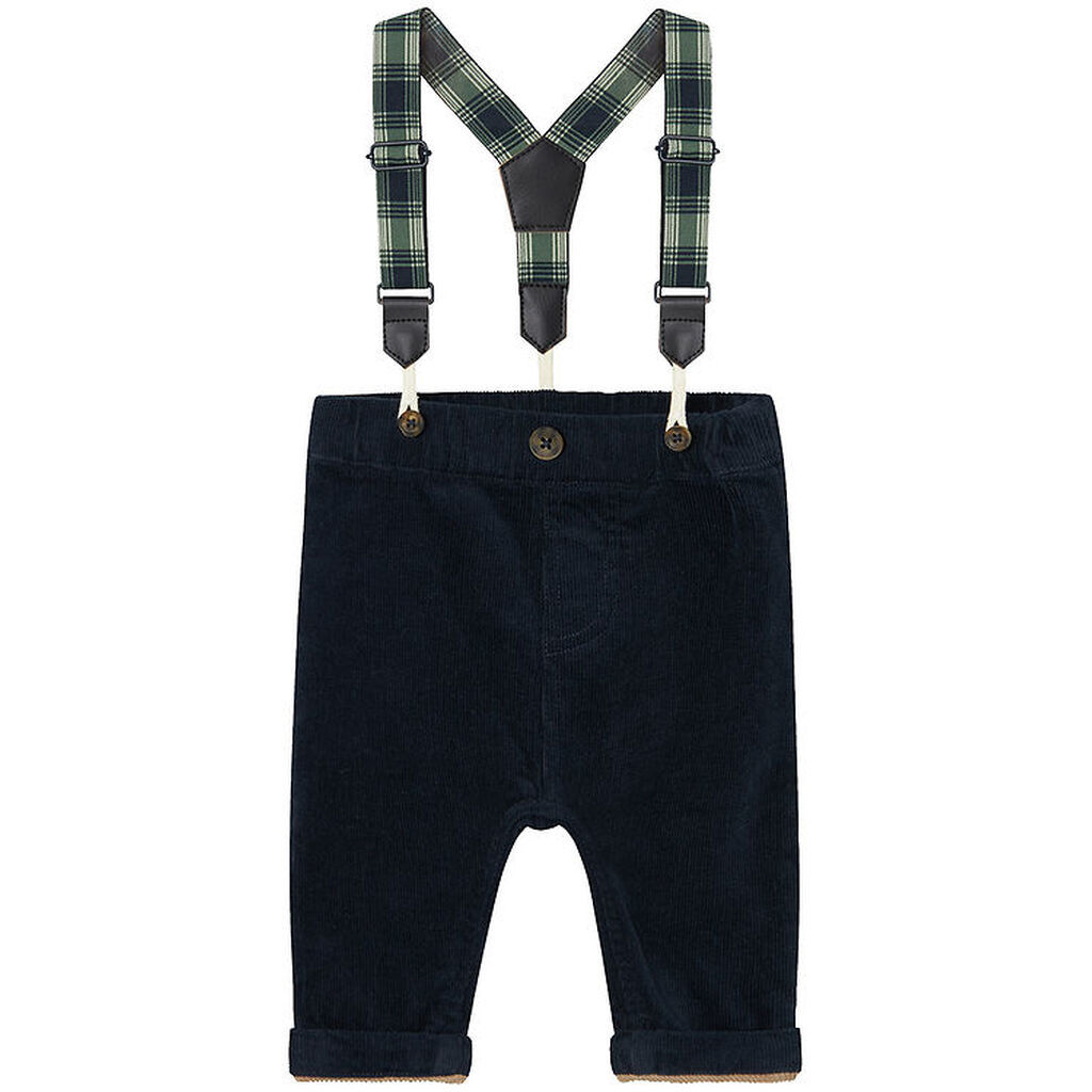 Name It Bukser m. Seler - NbmBen - Dark sapphire