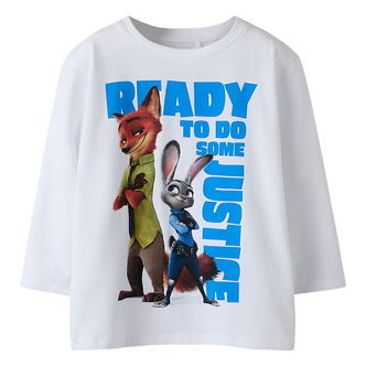 Name it Bluse - NmmNomal - Bright White