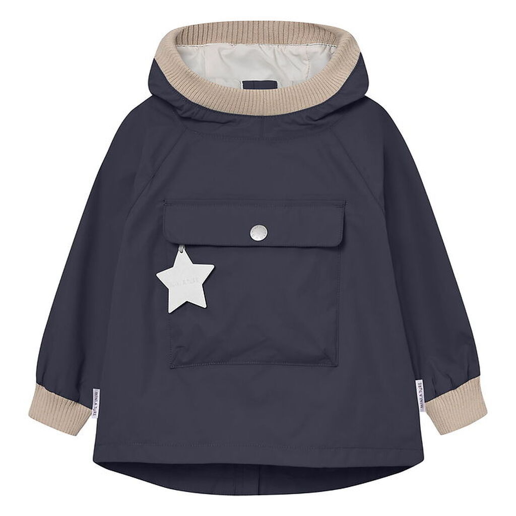 Mini A Ture Sommerjakke - MatBaby Vito Anorak - Ombre Blue