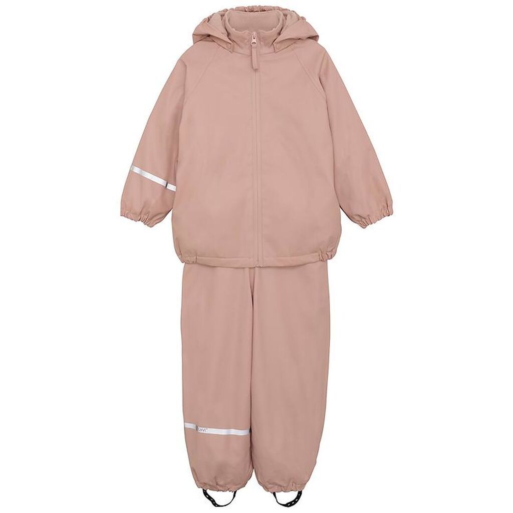 CeLaVi Regntøj m. Fleece - Recycle PU - Misty Rose