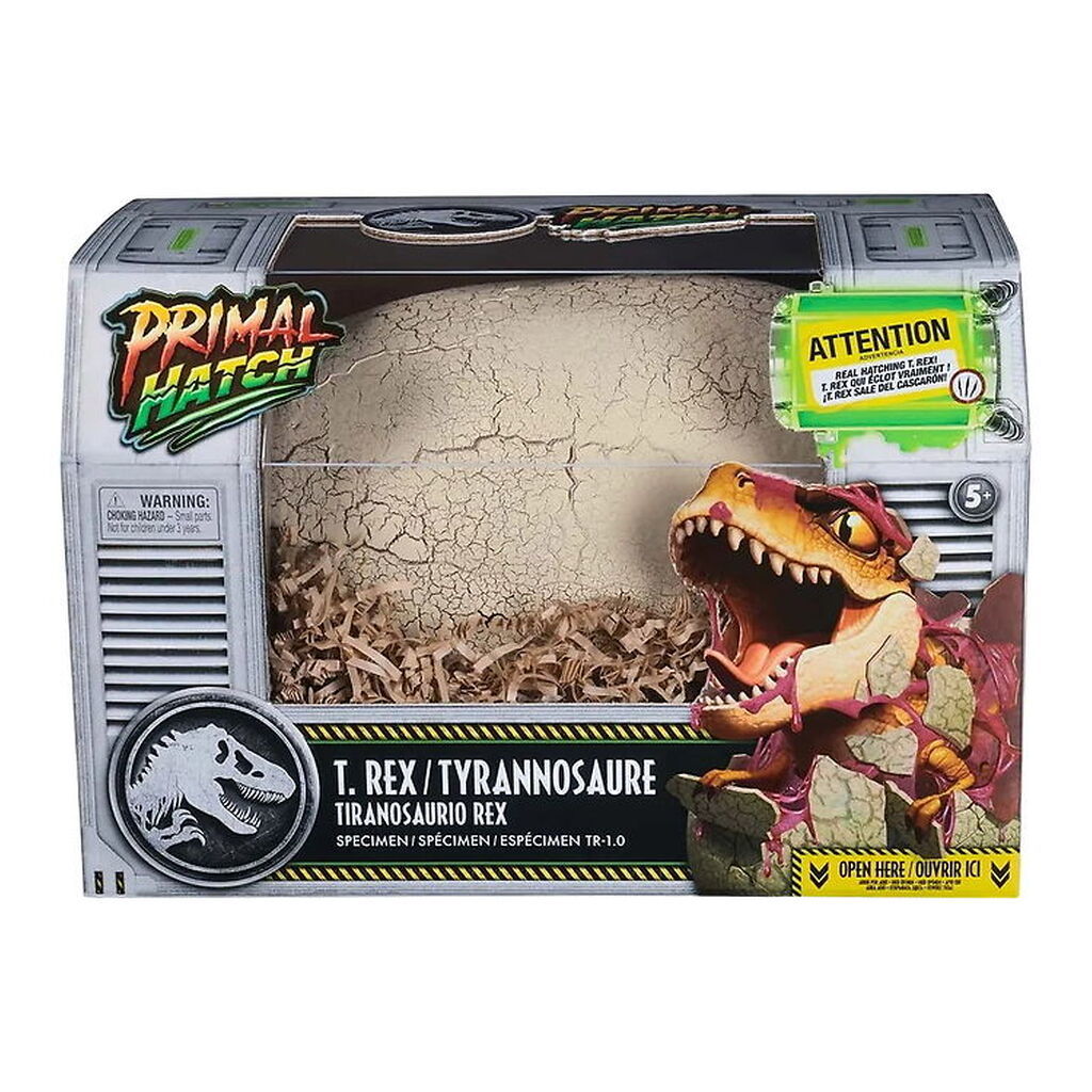 Primal Hatch Legetøj - Interactive Hatching Dino