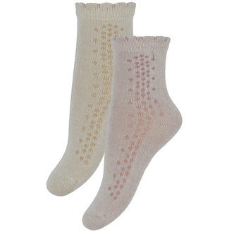 Minymo Strømper - 2-pak - Burnished Lilac