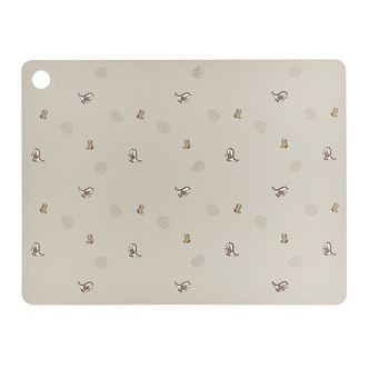 OYOY Dækkeserviet - Silikone - Dina Dino - Clay