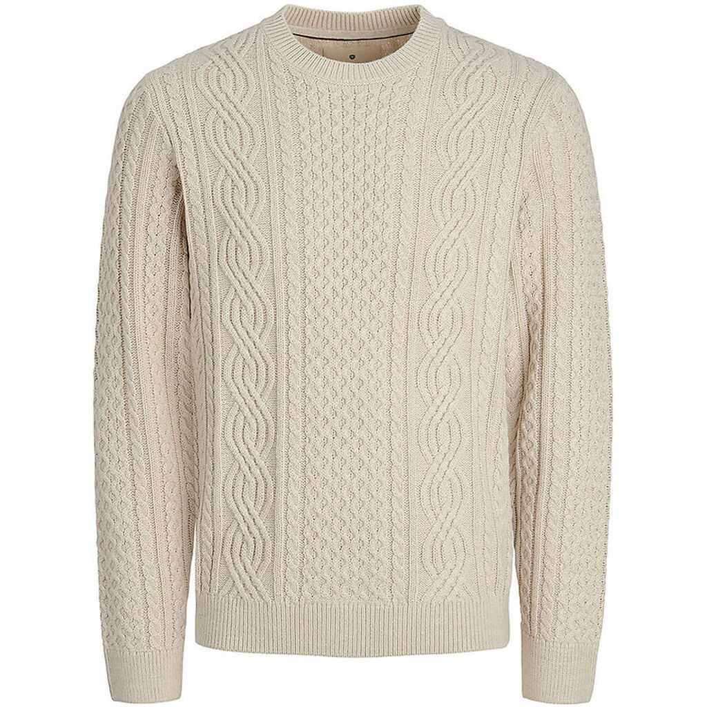 Jack & Jones Bluse - Strik - JprBlusean - Silver Lining/Melange