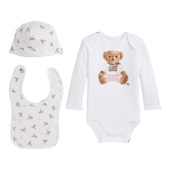 Polo Ralph Lauren Gaveæske - Savlesmæk/Hue/Body l/æ - Hvid/Rosa