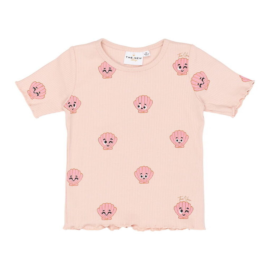 The New Siblings T-shirt - Rib - TnstTinker - Peach Whip