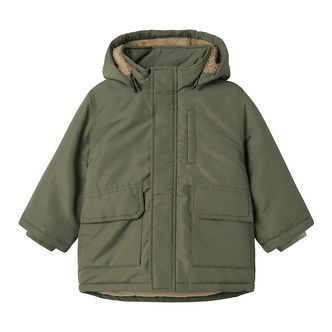 Name It Vinterjakke - NmmMarlow - Dusty Olive