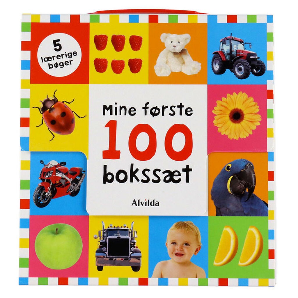 Alvilda Boks - Mine Første 100 Bokssæt - Dansk