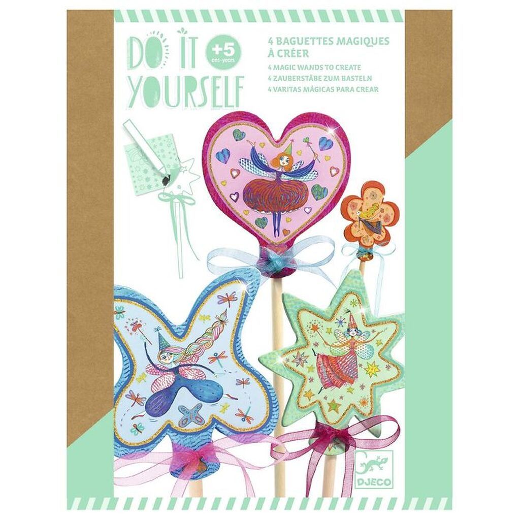 Djeco Tryllestave - DIY - Små Feer