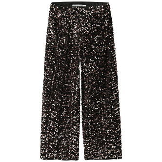 Name It Bukser - NkfRunica - Copper m. Palietter