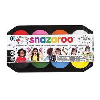 Snazaroo Ansigtsmaling - 8 farver