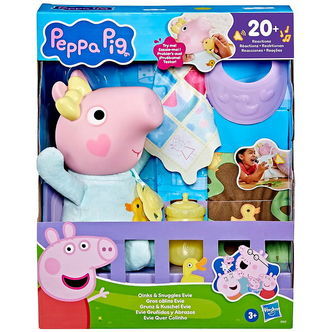 Gurli Gris Figur - Oinks And Snuggles Evie - 28 cm - 5 Dele