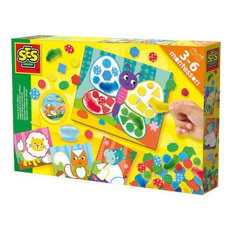 SES Creative Kreasæt - Montessori - Sorter Former Og Farver