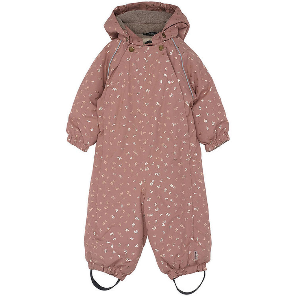 Mikk-Line Flyverdragt - Burlwood m. Guld