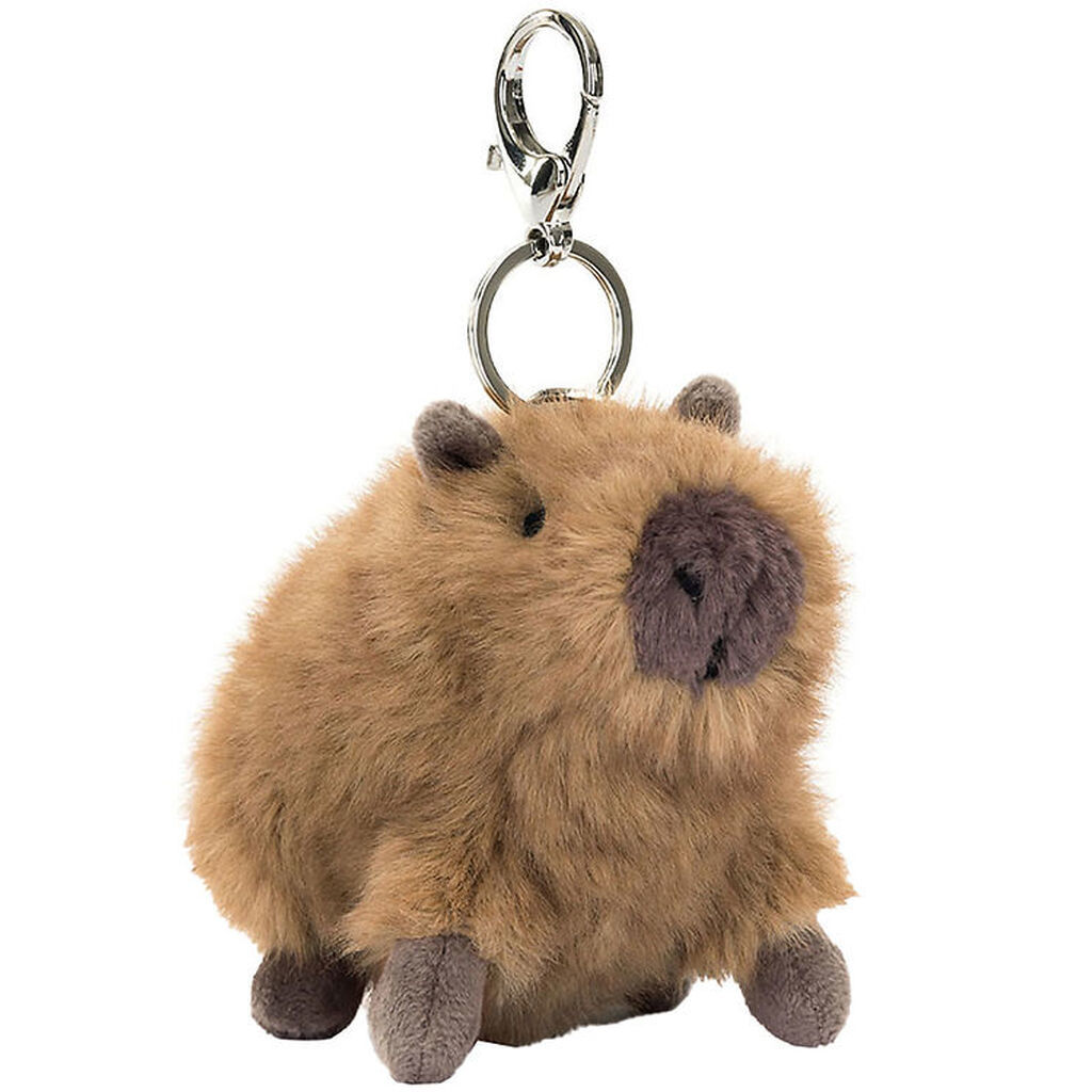 Jellycat Taskevedhæng - 14x10 cm - Clyde Capybara