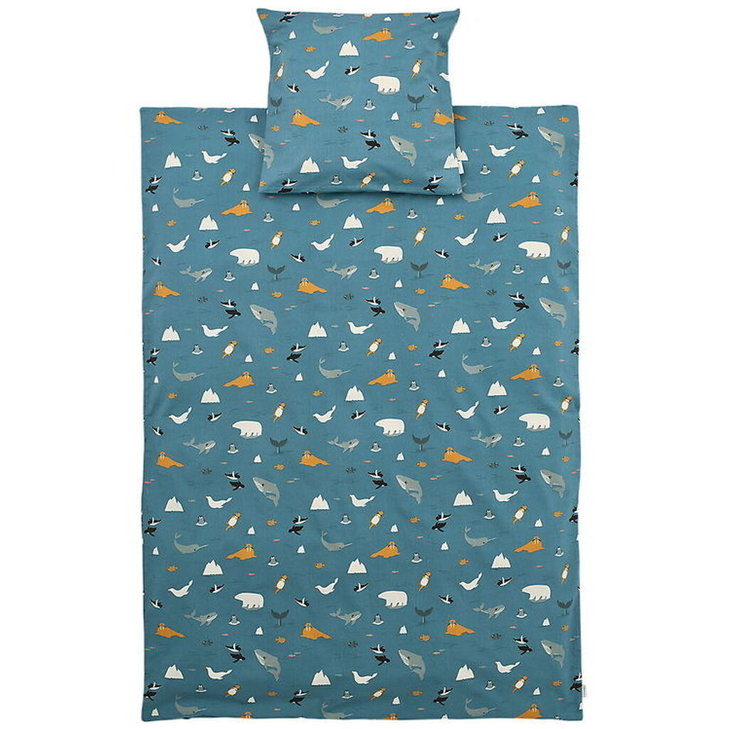 Liewood Sengetøj - Carmen - Baby - Arctic Sea/Ocean View